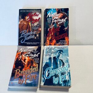 Nalini Singh book bundle of four (4) books.‎ Used.
